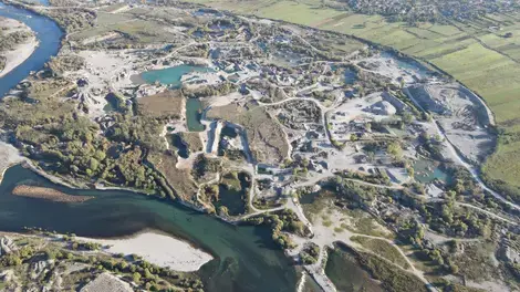 Illegal sand digging at river sites in Montenegro causing significant damage to the country's ecosystems