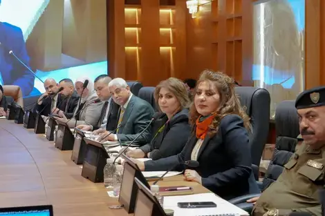 The Baghdad WAB holds a roundtable with government stakeholders.