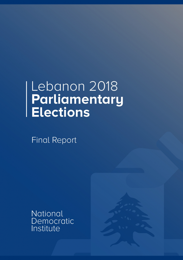 Lebanon 2018 Parliamentary Elections_Final Report Cover Art