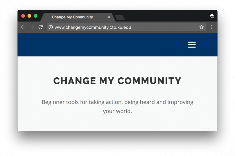 Change My Community Toolbox